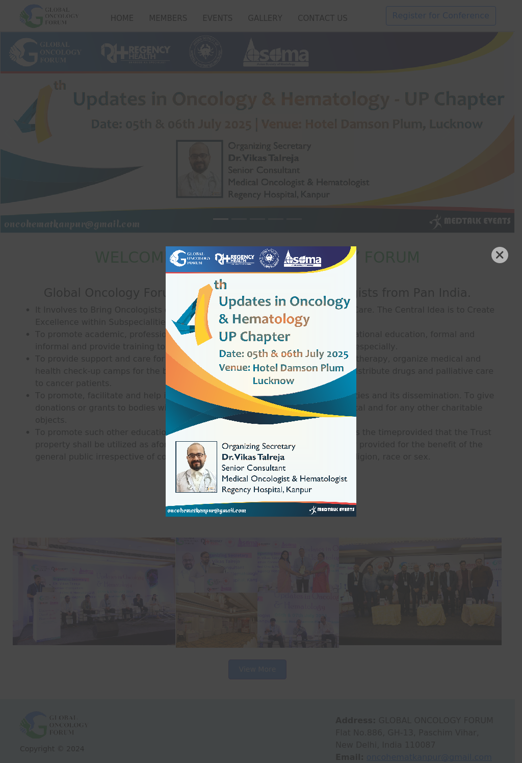 Thumbnail for http://globaloncologyforum.com