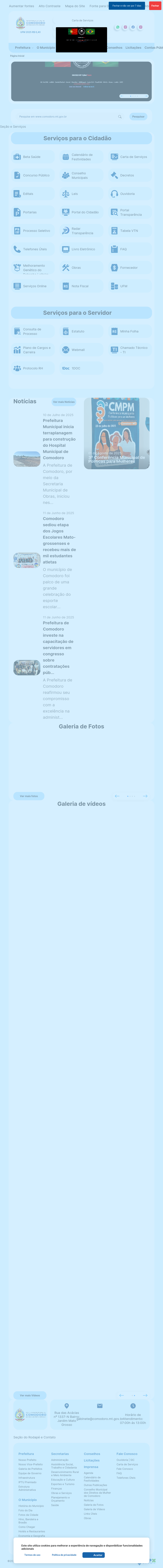 Thumbnail for http://www.comodoro.mt.gov.br