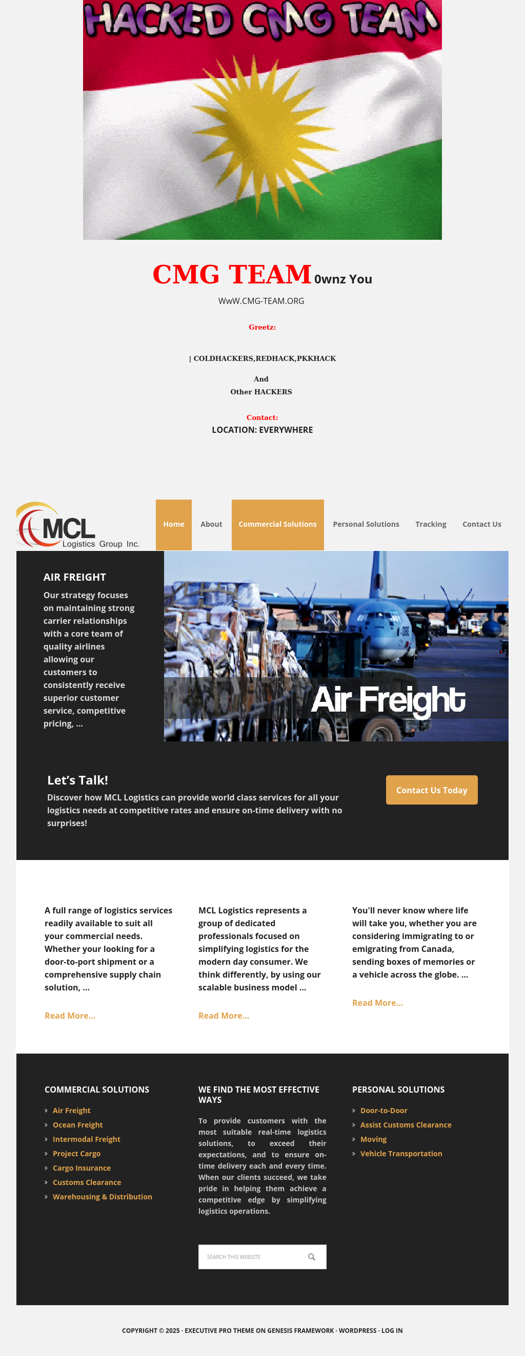 Thumbnail for http://www.mcllogistics.com